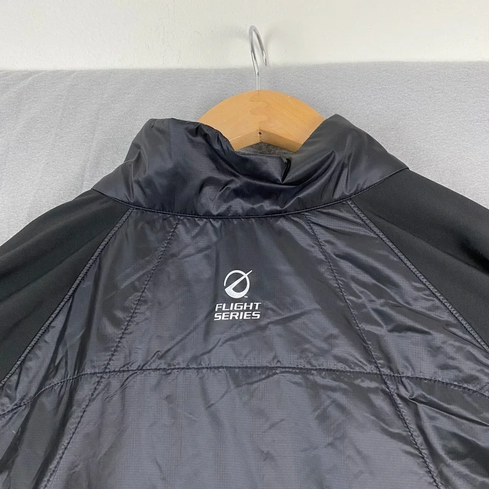 North Face Flight Series Jacket Mens XXL Black PrimaLoft Lightweight Quilted Run